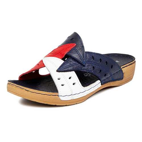 Сабо женские Alessio Nesca 00506430 синие/красные 36 RU в Levis