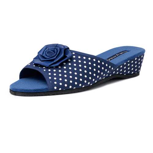 Домашние тапочки женские Smile of Milady DW-O-3-431-02 синие 41 RU в Levis
