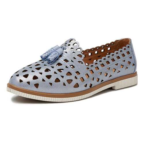Туфли женские Alessio Nesca TR-BZ-2020-100A голубые 38 RU в Levis