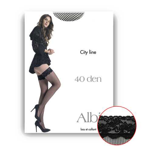 Чулки женские Pierre Cardin Cr ALBI0 черные 3 в Levis