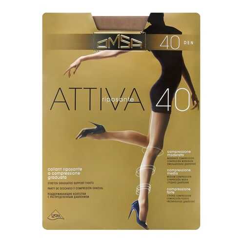 Колготки Omsa ATTIVA 40 / Caramello (Телесный) / 4 (L) в Levis