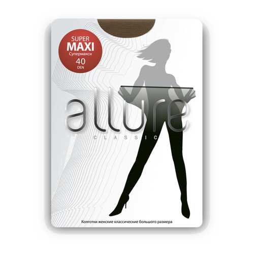 Колготки женские ALLURE SUPERMAXI 40 бежевые 7 в Levis