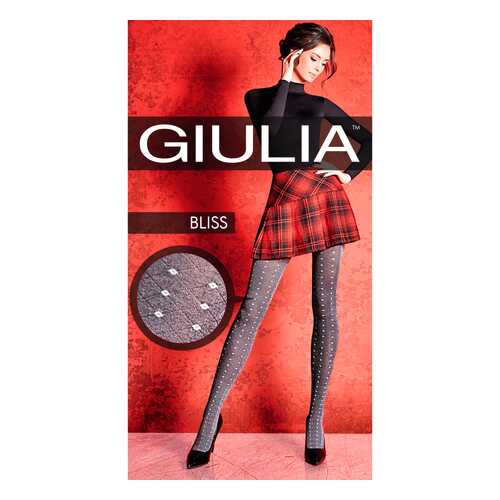 Колготки женские Giulia BLISS 02 серые 3 (M) в Levis