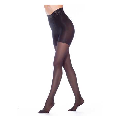 Колготки женские Giulia IMPRESSO SLIM 40 черные 5 (XL) в Levis