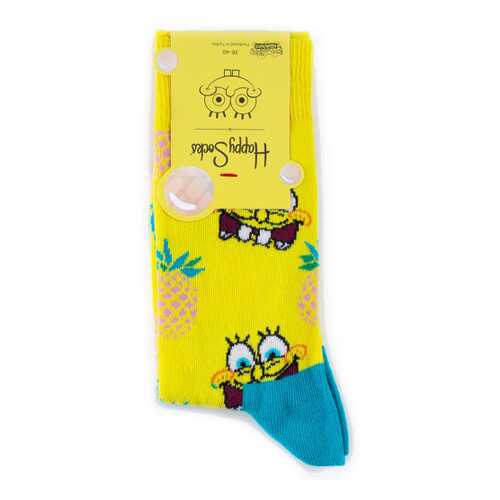 Носки Happy Socks Fineapple Surprise разноцветные 36-40 в Levis