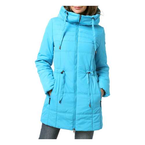 Куртка женская DizzyWay 19326 голубая 50 RU в Levis
