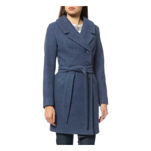 Пальто женское КОРУ-СТИЛЬ КС-275 синее 42 RU в Levis