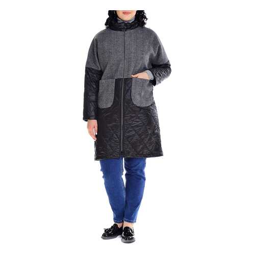 Пальто женское MODALETO 1034M серое 50 RU в Levis