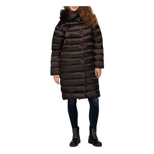 Пуховик-пальто женский Volcante VL 190101 - DEEP BROWN коричневый 48 RU в Levis