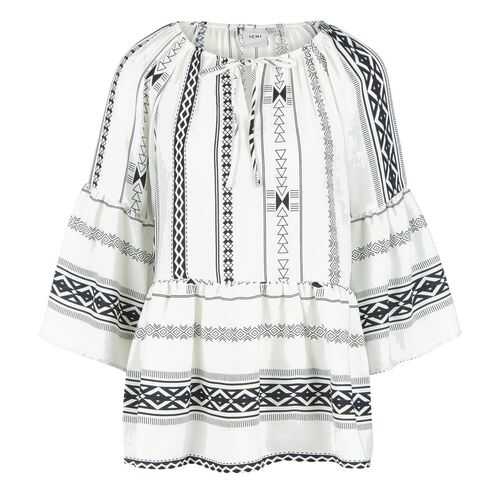 Блуза женская ICHI 11212610111 белая 34 EU в Levis