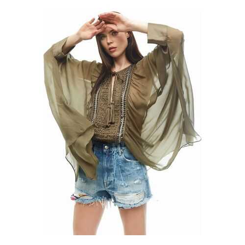 Блуза женская Replay W2313.83642.877 хаки S в Levis
