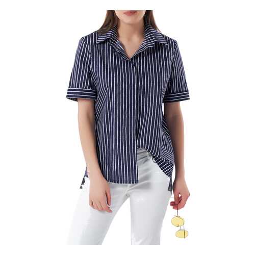 Рубашка женская Fly 266.1-08 синяя 46 RU в Levis