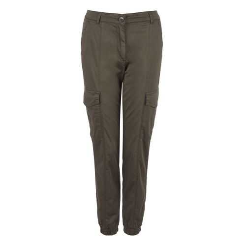 Брюки женские MORE & MORE 01014004 0681 зеленые 34 DE в Levis