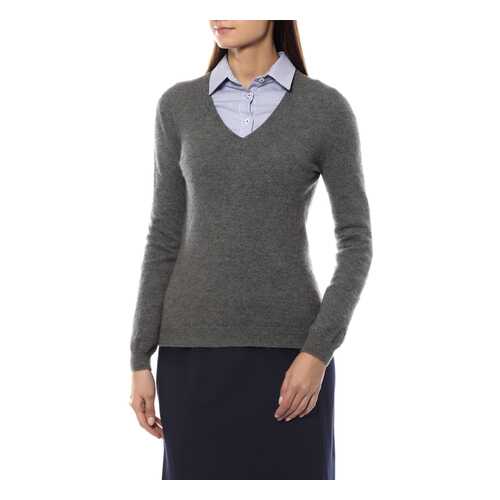Пуловер женский Mir cashmere 7-16-008WE серый XL в Levis