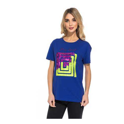 Футболка женская Dairos GD69300512 фиолетовая L в Levis
