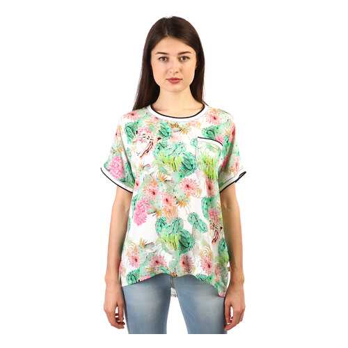 Футболка женская FRIEDA SQ60444 зеленая 38 в Levis