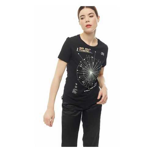 Футболка женская Guess W0YI0B-K46D1 черная XS в Levis