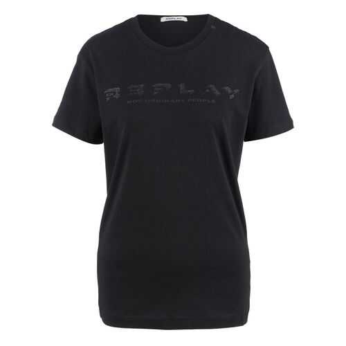 Футболка женская Replay W3340A.22748 черная XS в Levis