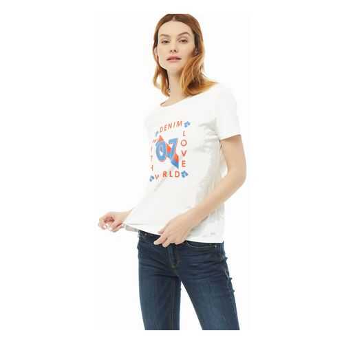 Футболка женская TOM TAILOR Denim 1016437-10332 белая XS в Levis