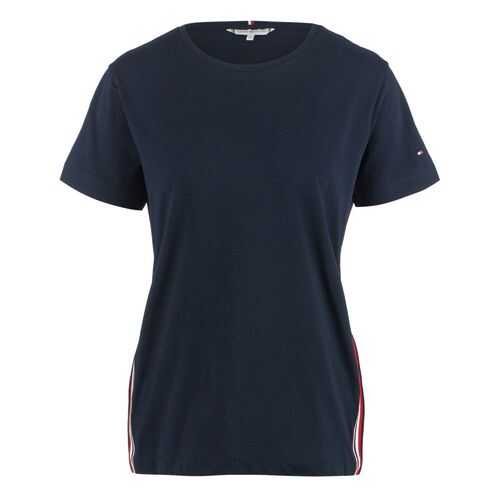 Футболка женская Tommy Hilfiger WW0WW28025 синяя XS в Levis