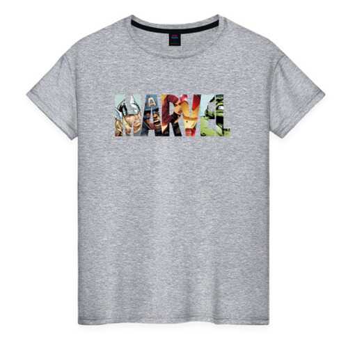 Футболка женская ВсеМайки 1781399 серая XXXL в Levis
