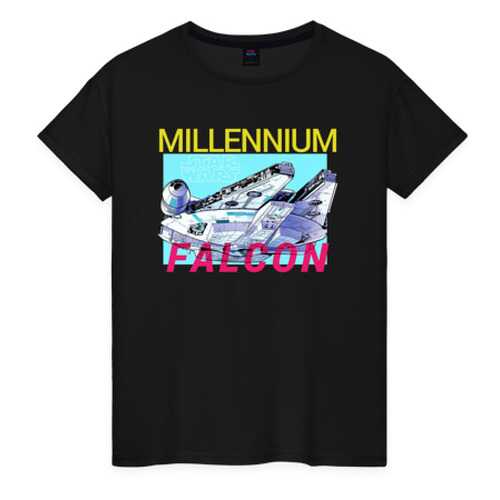 Футболка женская ВсеМайки 1984005 черная XXL в Levis