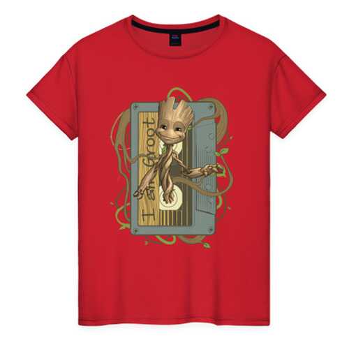Футболка женская ВсеМайки 2166493 красная XL в Levis