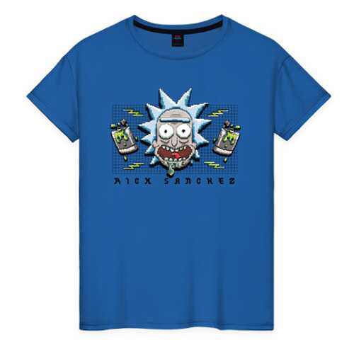 Футболка женская ВсеМайки 2560407 синяя XXS в Levis