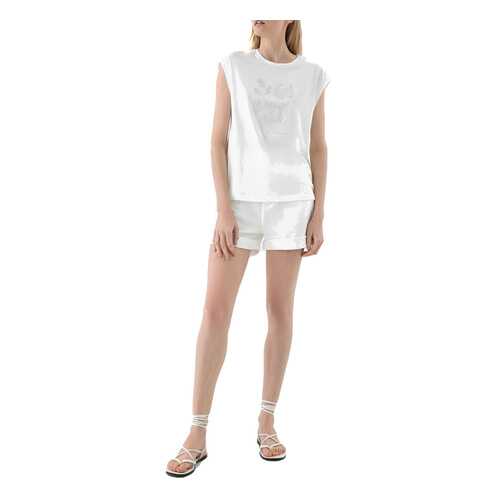 Футболка женская ZARINA 327513413 белая M в Levis
