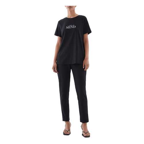 Футболка женская ZARINA 328513413 черная S в Levis