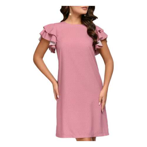 Платье женское D&M by 1001DRESS 0112001-01114PK розовое XS в Levis