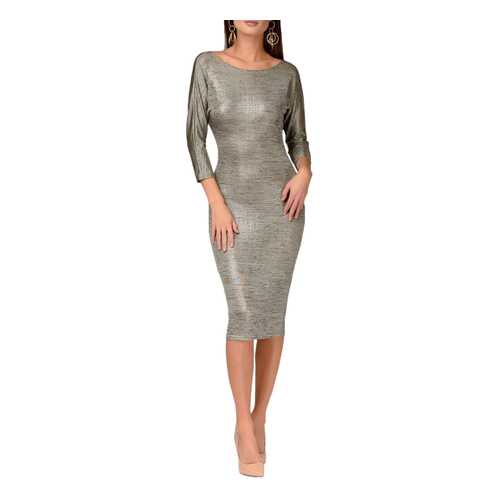Платье женское D&M by 1001DRESS DM01427YL золотистое XS в Levis