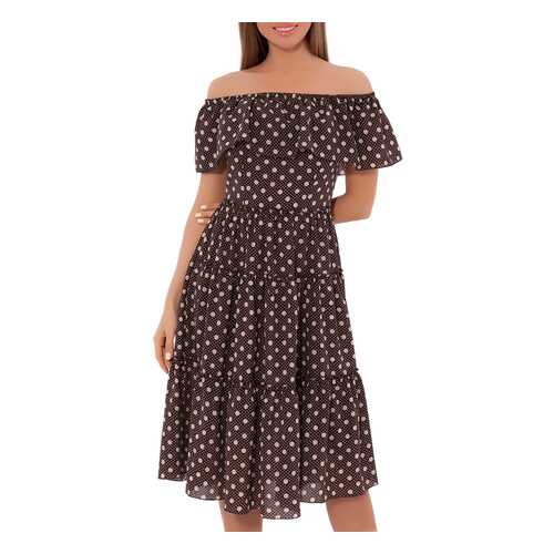 Платье женское EMANSIPE 430030839 коричневое 42 RU в Levis