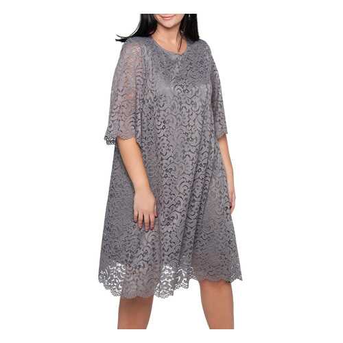 Платье женское Limonti 756702 серое 66 RU в Levis