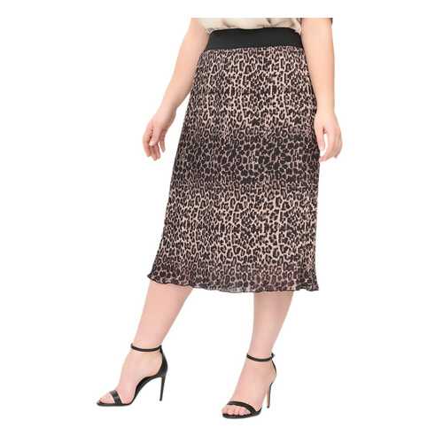 Юбка женская SVESTA J503BRU коричневая 56 FR в Levis