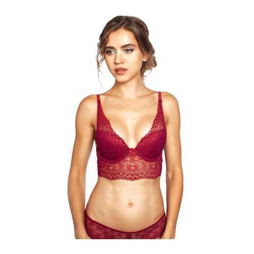 Бюстгальтер женский LUCE DEL SOLE 1002LS бордовый 65B в Levis